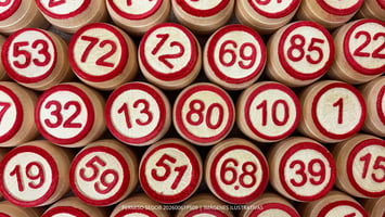fichas de numeros de la suerte 