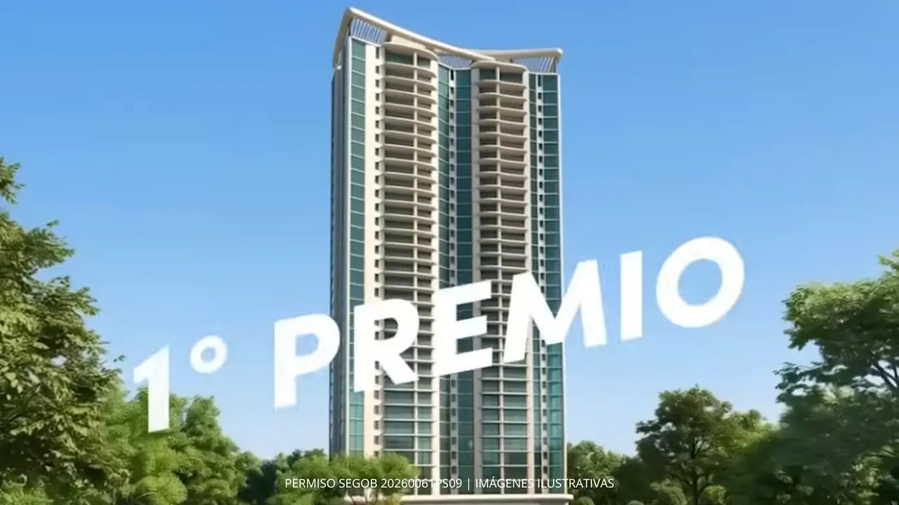departamento en bosques primer premio sorteo anahuac 2026