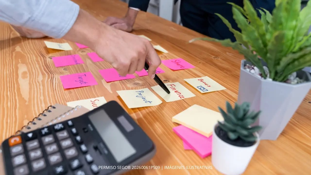 persona organizando su semana como el metodo 1-3-5