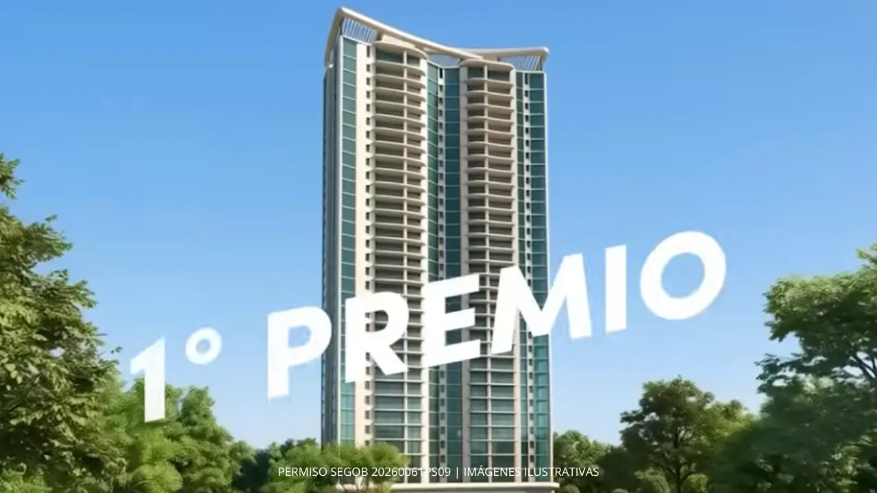 departamento en bosques primer premio sorteo anahuac 2026