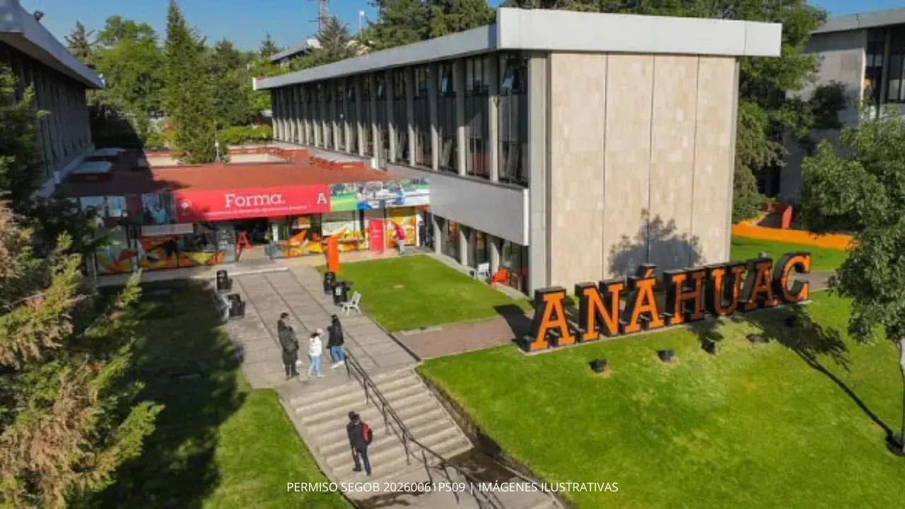 panoramica de campus de la anahuac 